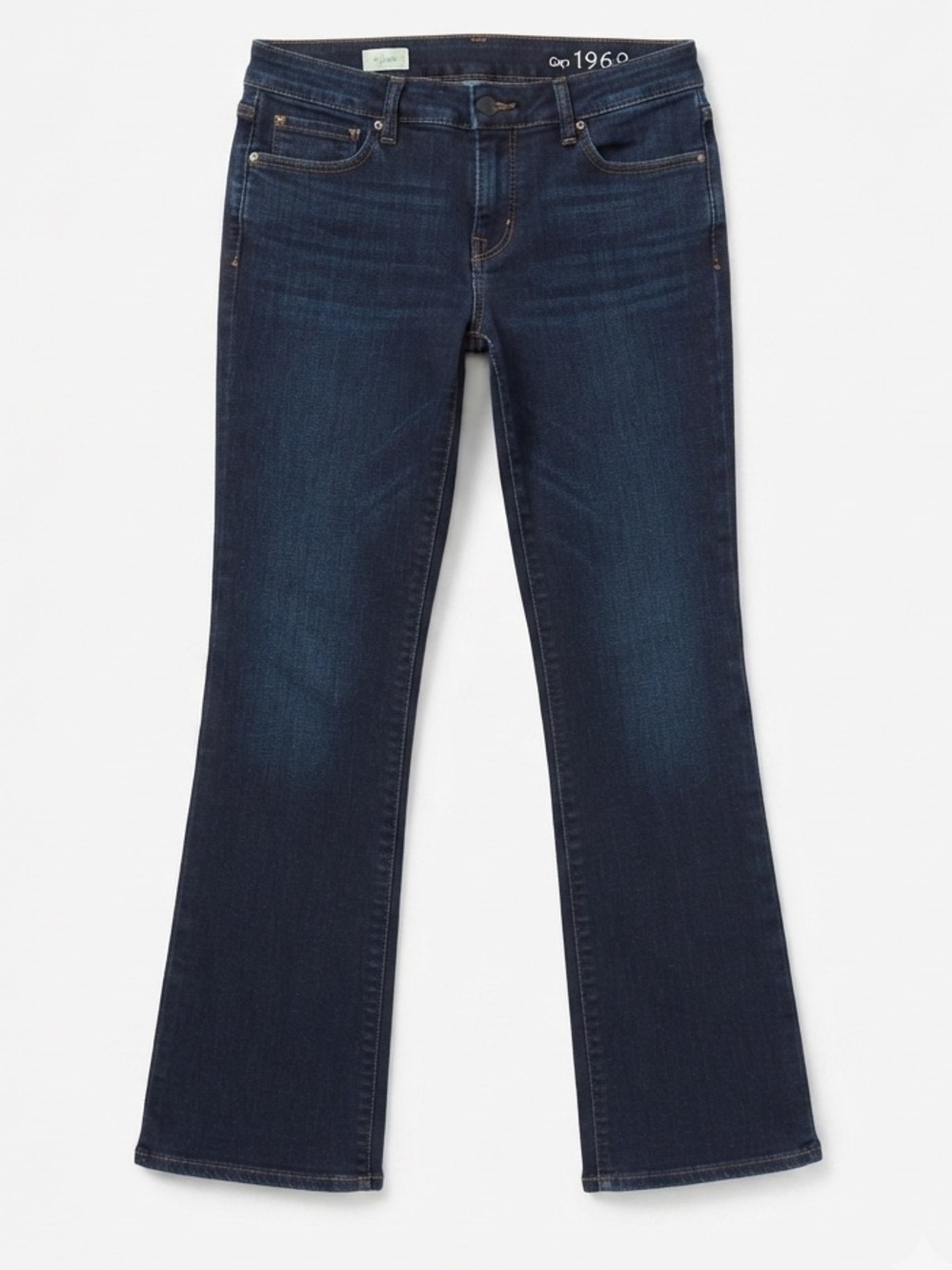 Gap 1969 Sexy Boot Dark Wash Denim Jeans Size 29/8P